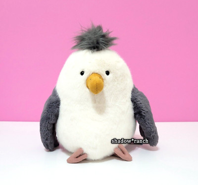 Jellycat CHIP SEAGULL Soft Plush FREE DUST BAG Fun Stuffed Ocean Sea Bird NWT