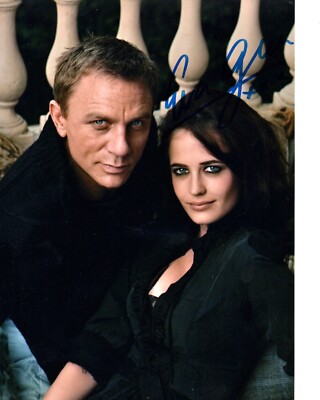 EVA GREEN JAMES BOND AUTHENTISCHES AUTOGRAMM SIGNIERT VESPER LYND IM CASINO ROYALE COA