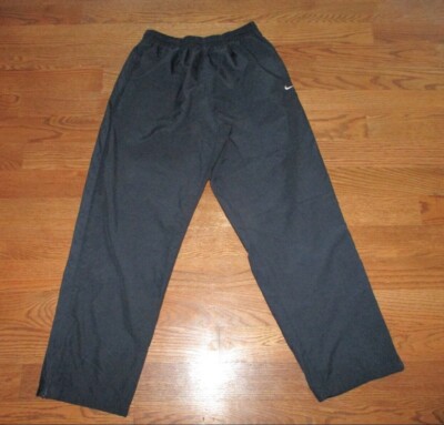 Men's Nike Mesh Lined Woven Classic Navy Blue Training Sweat Pants