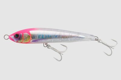 Leurre Flottant Jackall Cian Pencil Serpens 190F, 65g, Couleur Micro Clear, Pour Mer