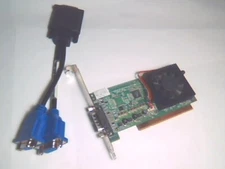 Video Graphics Card Totoku LV32P4/R Matrox F7104-01 PCI graphics MGI RAD-PA0F