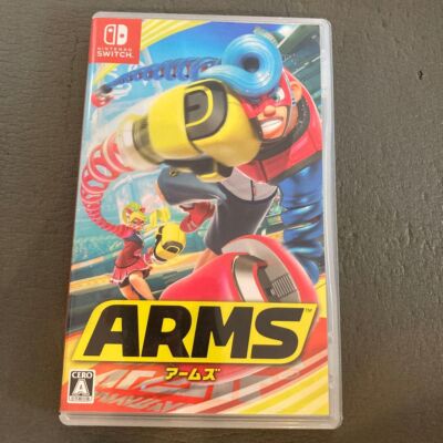 ARMS Nintendo Switch SW Action Fighting Game HAC-P-AABQA with Case