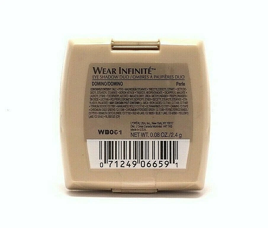 LOREAL Wear infinite EYE SHADOW ~ DOMINO #912 Perle ~ NEW - Image 3 of 3