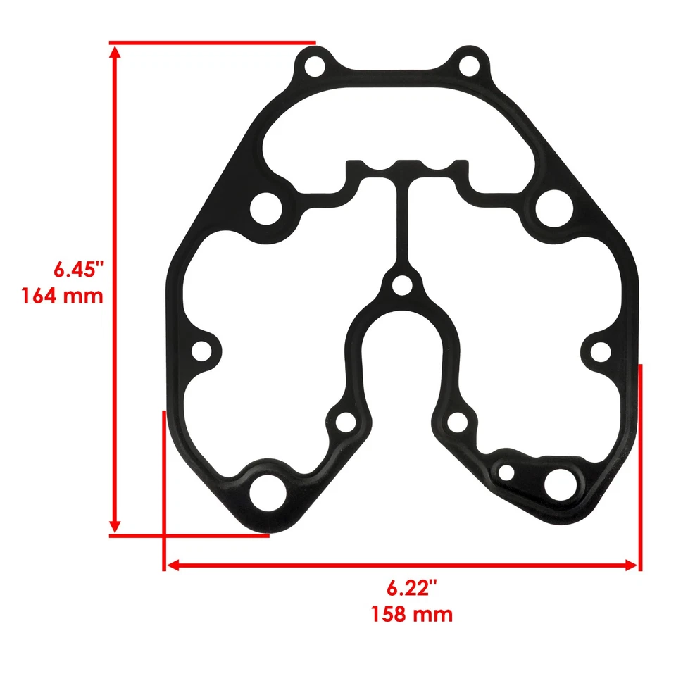 Cylinder Head Gasket w/ Cover for Honda TRX500FA FPA TRX500FGA Foreman Rubicon  - Image 3 of 4