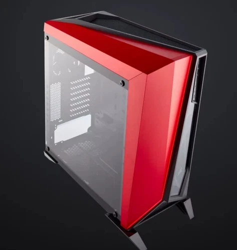 ✨ CORSAIR Carbide SPEC OMEGA Mid-Tower ATX Gaming Case, Red/Black ✨