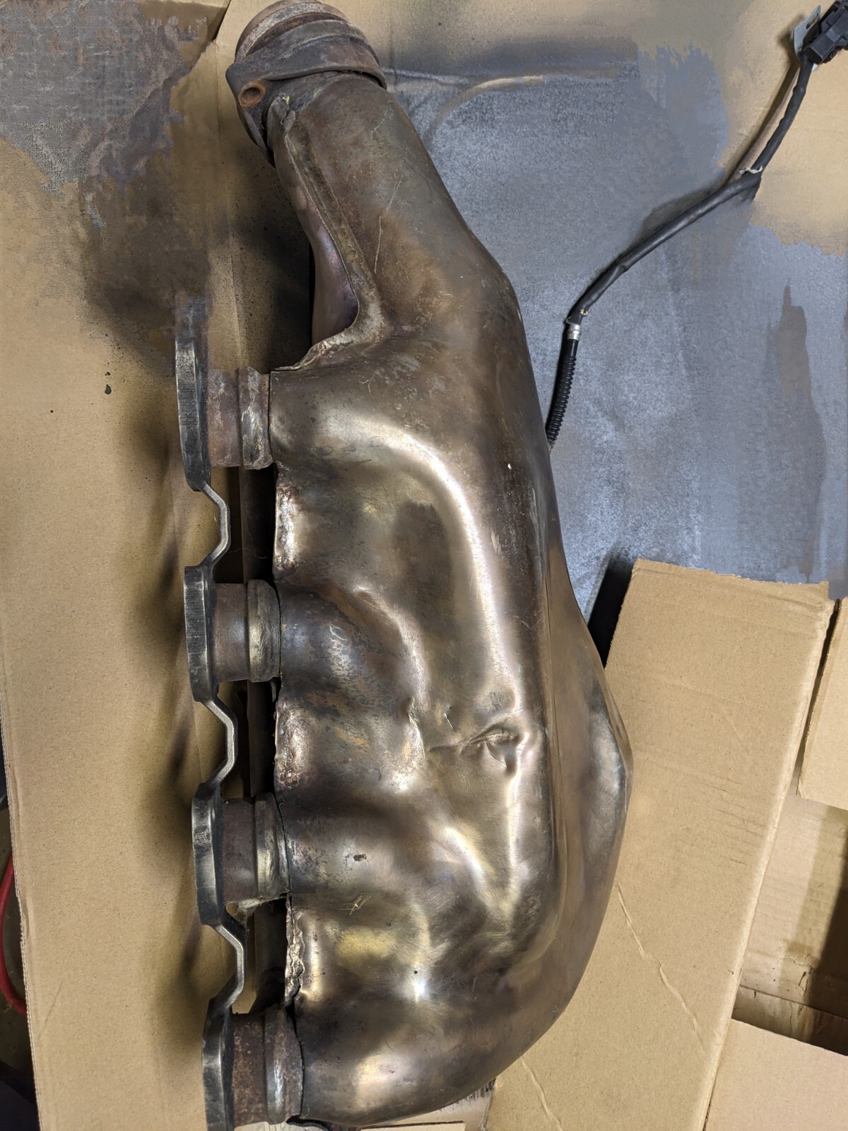 Ferrari 360, Spider, RH, Right Exhaust Manifold, Used, P/N 184393