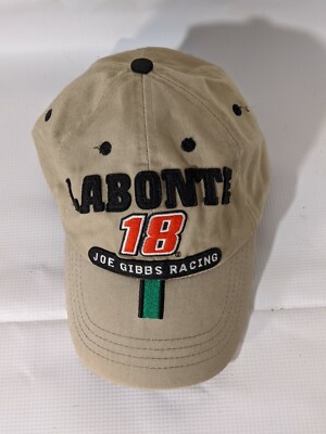 Bobby Labonte 18 Hut Cap NASCAR Khaki Interstate Batteries One Size Throwback