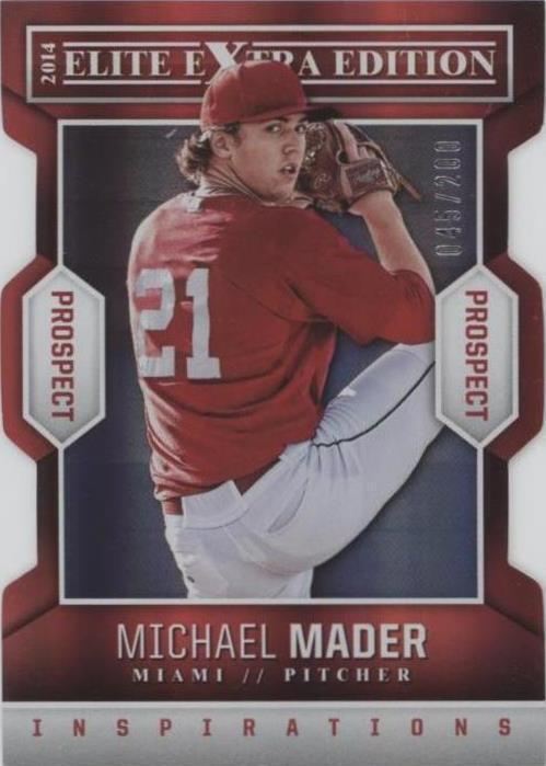 2014 Panini Elite Extra Edition - Michael Mader #63 - 1 of 1