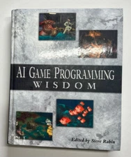 AI Game Programming Wisdom by Steve Rabin (2002, Hardcover) w/ CD not opened