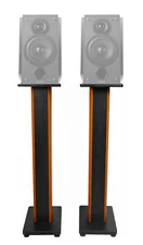 (2) 36" Bookshelf Speaker Stands For Edifier R1850DB Bookshelf Speakers