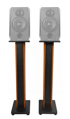 (2) 36'' Bookshelf Speaker Stands For Edifier R1850DB Bookshelf Speakers