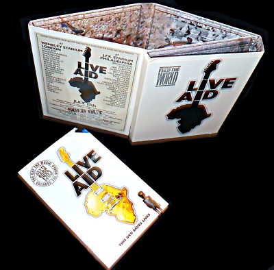 OOP Live Aid Concert 4 DVD Set Queen Bohemian Rhapsody Who David