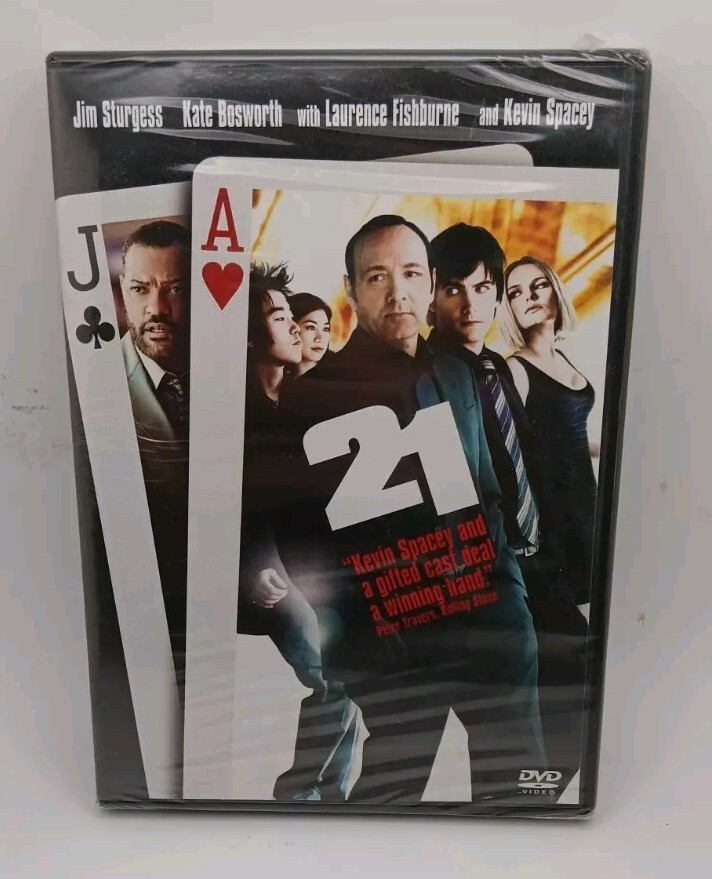 21 (DVD, 2008) BRAND NEW SEALED Laurence Fishburne, Kate Bosworth