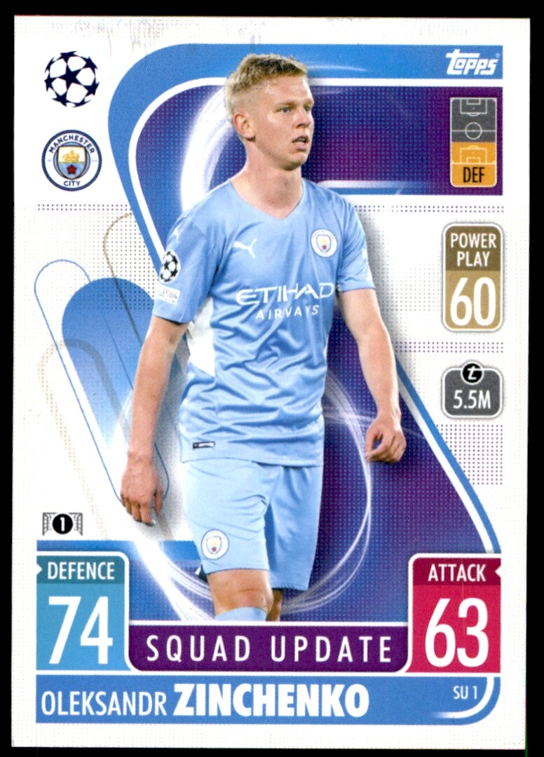 MATCH ATTAX EXTRA 2021-2022 BASE CARDS MANCOLISTA -TOPPS 2021-2022