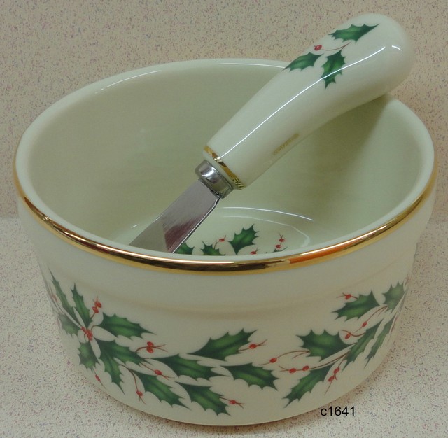 Lenox Holiday Dip Bowl And Spreader New In Box eBay