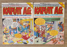 2 x Kaputt AG Gag-Comic Nr. 1 + Nr. 3 Clever Smart Redaktion Condor Verlag