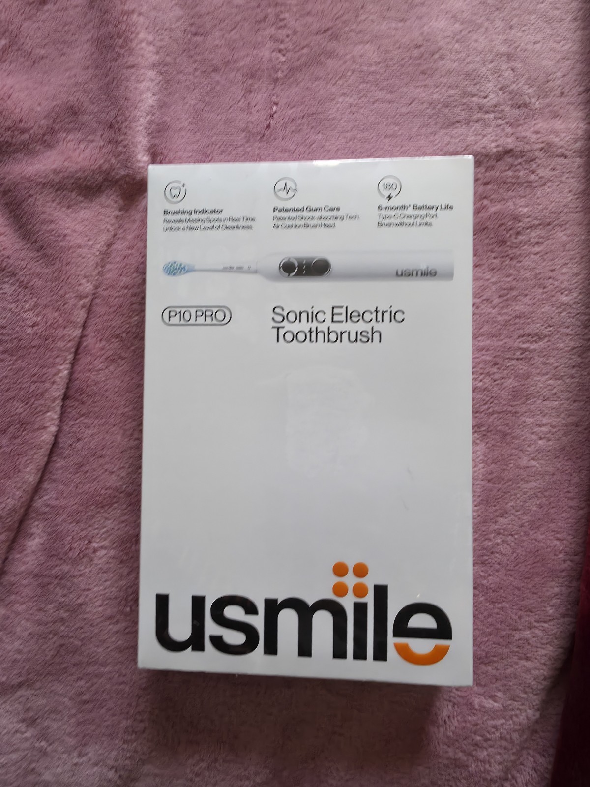 Brosse à dents électrique USMILE P10 Pro contre la plaque et les gencives sensibles