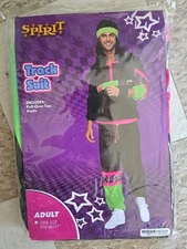 Rockin 80's Track Suit Adult Halloween Costume Standard Size Up to 200 lbs 6 ft