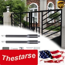 Automatic Arm Dual Swing Gate Opener Heavy Duty Kit Electric Remote Control Set