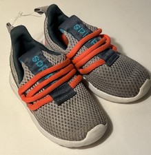 Adidas LITE RACER ADAPT 3.0 K Boys Girls Sneakers Shoes Size 6 Gray
