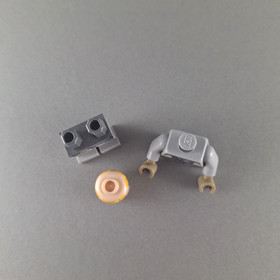 LEGO Star Wars Sandspeeder Pilot & Gunner Minifigure Lot sw0882 sw0881 75204