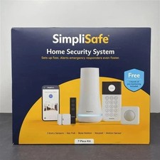 SimpliSafe Smart Home Security System 7-Piece Kit   Base Station, Keypad-NEW