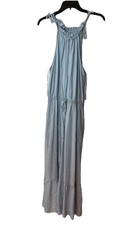 Time & Try Light Blue Tank Maxi Dress Women’s Size M (8-10)