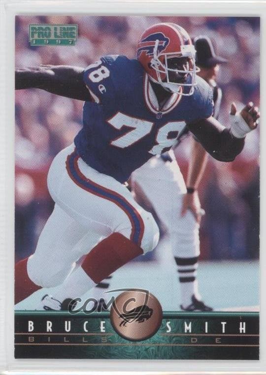 1997 Pro Line Bruce Smith #32 HOF 9bp