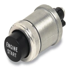 Cole Hersee 90047 Black Engine Start Momentary Switch