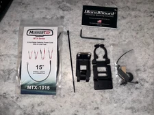 BlendMount BMX-2000R Radar Detector Mount w/ New MirrorTap MTX-1015