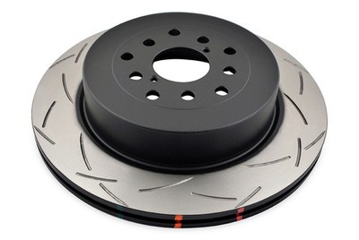 DBA for 01-07 Subaru WRX/STI 10 Stud Hole Rear Slotted 4000 Series Rotor