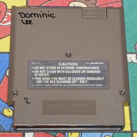 The Simpsons: Bart vs. the World (Nintendo NES) Authentic/Cleaned/Tested Game