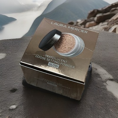 Laura Mercier TRANSLUCENT Loose Setting Powder ~ GLOW ~ 0.33oz ~ New  