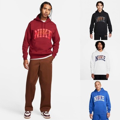 Nike Club Fleece Po Mens Hoodie Sweatshirt Hooded Sweatshirt