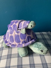 Mother & Baby Tortoise Plush Soft Toy - Tiger Retail Ltd - approx 9 wide 