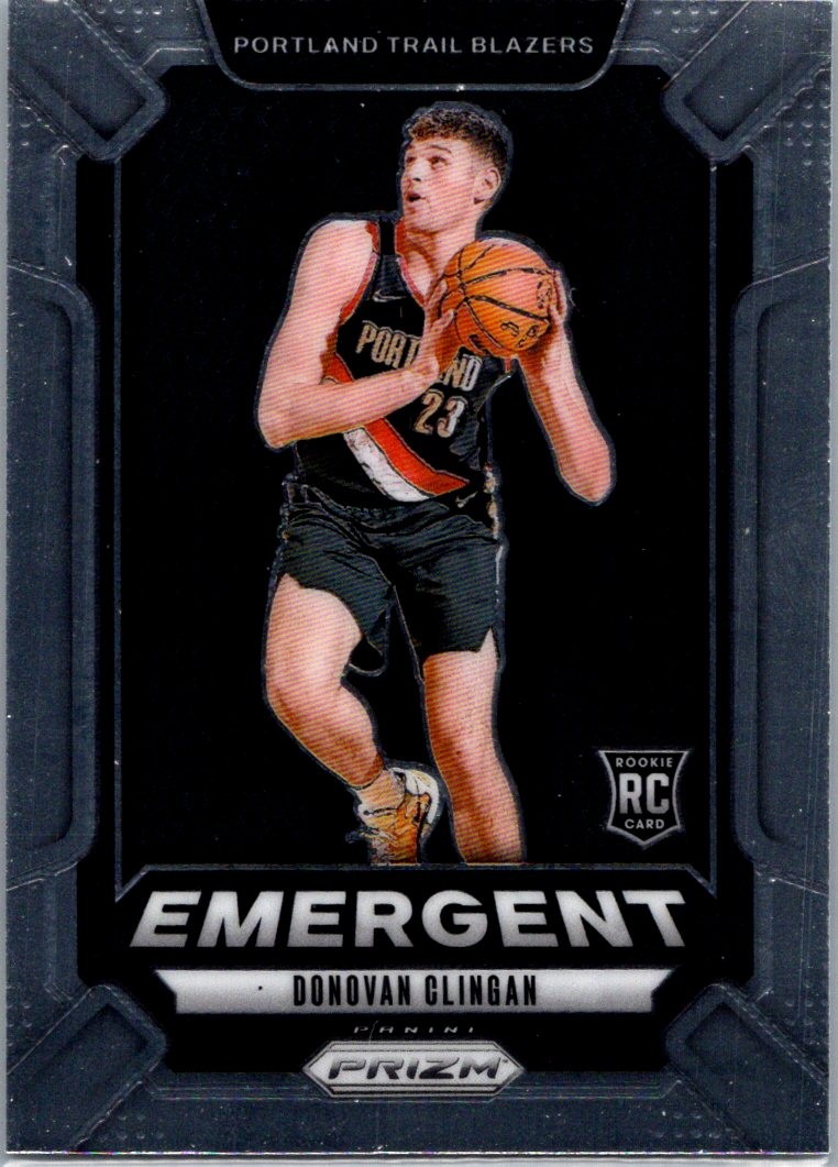 2024-25 Panini Prizm #13 Donovan Clingan Emergent