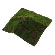 Simulation Artificial Moss Mat: Fake Grass Rug - 11.8x11.8 Inch Realistic