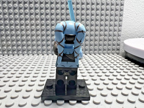 Custom Star Wars Minifigure - Aayla Secura with saber-Jedi Clone Wars - NOT LEGO