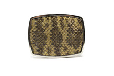RattleSnake Belt Buckle, Exotic Belt Buckle, 1.5'' Removable Western Buckle