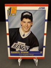 Darryl Sydor #425 Score NHL Hockey 1990 Los Angeles Kings RC