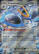 Empoleon ex PFL Sv: Phantasmal Flames #70/94 Double Rare NM