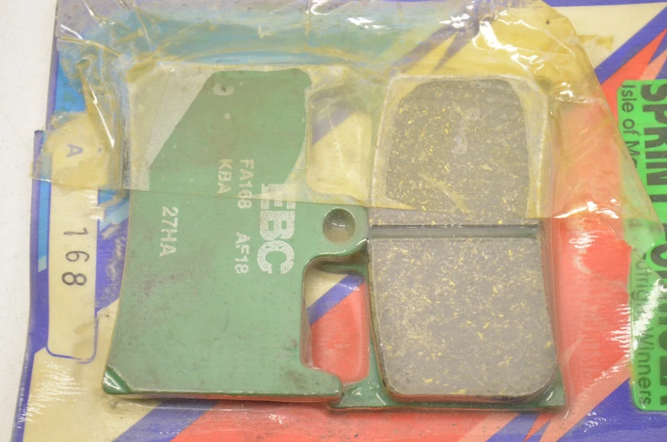 Kit de pastillas de freno verde EBC FA168 NUEVO EN STOCK Foto 2 de 3