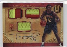 2016-17 Gold Standard Rookie Jersey Triple Prime AU /25 Taurean Prince Auto 13c7