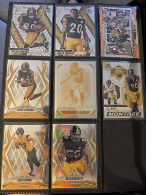 Pittsburgh Steelers Super Lot Metcalf Sawyer Howard Johnson Watt Bradshaw NFL
