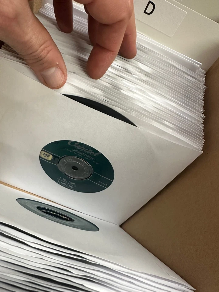 200+ Lot Records 7" 45 rpm Elvis Beach Boys Buddy Holly Jazz Rock Pop 50-60s - Image 3 of 4