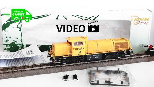 MEHANO Prestige 56090 HO Locomotive Diesel  Vossloh G 1700 ARCELOR  1/87 1:87 DC | Condition: Occasion