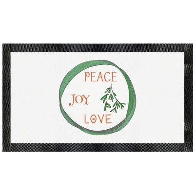 Futtermatte für Haustiere ''Peace Joy Love'' (PM00019876)