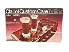 Clairol Custom CareSetter Instant Hairsetter W/ Box VTG