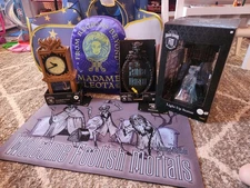 Disney Haunted Mansion Organ Player Clock Plaque Park Spirit Halloween Lowes LOT