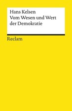 Vom Wesen und Wert der Demokratie Hans Kelsen